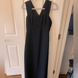 BCBGMaxAzria long black dress, size 10